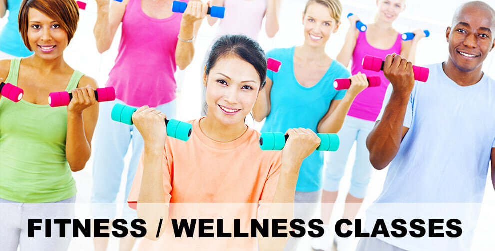 Register Online for Our Fitness/Wellness Classes
